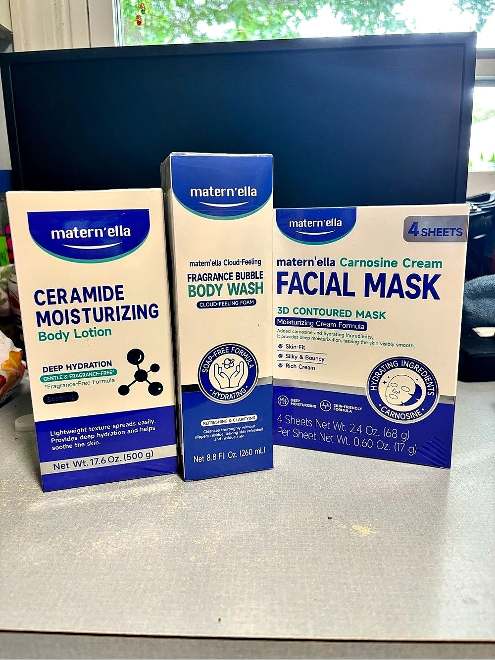matern'ella Skincare & Body Care Set NWT